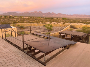 custom overlooking deck